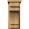 Ekena Millwork Mediterranean Rough Sawn Corbel w/Backplate, Western Red Cedar, 8"W x 14"D x 18"H COR08X14X18MED01RWR - alternate 3